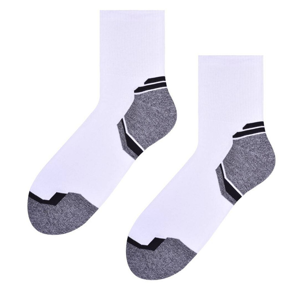 Sportowe skarpetki męskie Steven 057/ jasne