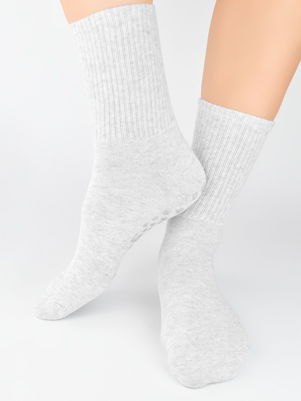 Antypoślizgowe skarpety damskie ABS z silikonem - Noviti SB130 mix 3 kolory