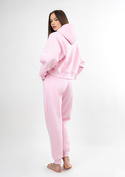Ciepły komplet dresowy, bawełniany Dk-k-b16 jasny róż Dkaren