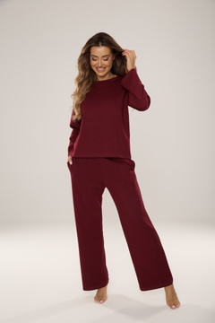 BURGUNDOWY komplet De Lafense 886 Butter