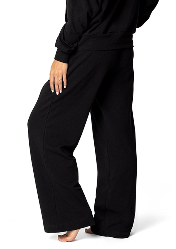 Spodnie DK-K-B8 - biały bawełna - Dkaren