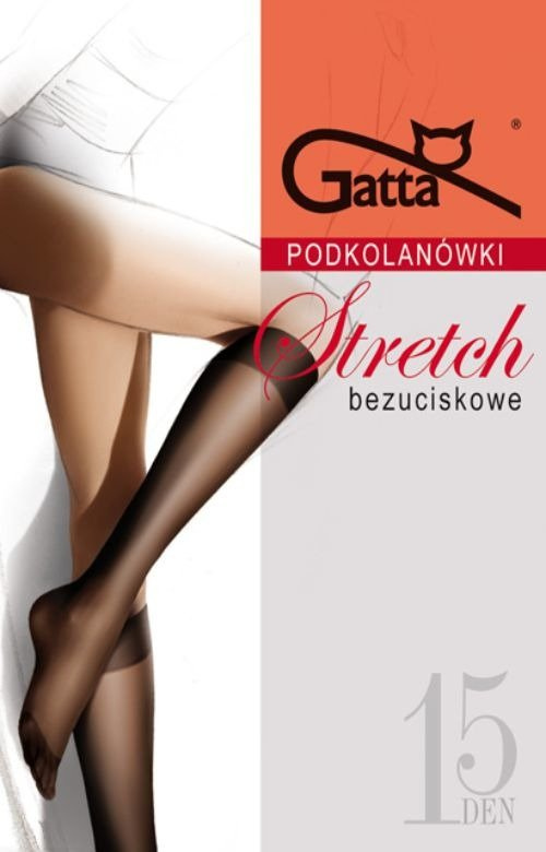 Podkolanówki Gatta Strech - 2 pary w opak grafitowy