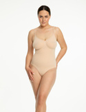 Wyszczuplające body SEAMLESS BODY 421 bezszwowe JULIMEX beż