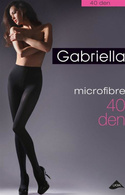 Rajstopy damskie Gabriella 40 den chocco - Mikrofibra 121