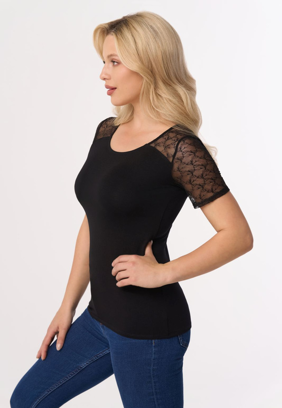 Czarna bluzka damska Babell ODETTA