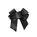 Ozdobna kokarda kryjąca zapięcie biustonosza Julimex BA-19 POLKA DOT