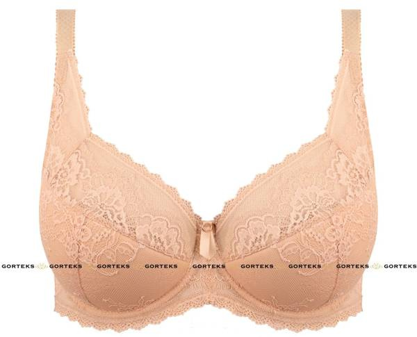 Beżowy biustonosz półusztywniany Gorteks NELLA/B3