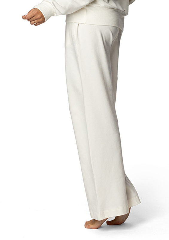 Spodnie DK-K-B8 - błękit bawełna - Dkaren