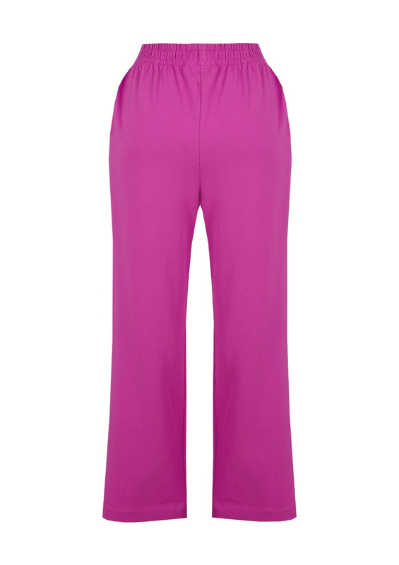 Spodnie DK-K-B8 - biały bawełna - Dkaren