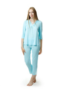 Dwuczęściowa piżama damska Mewa 6203 Consuela