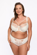 Biustonosz półusztywniany Laila MAXI 1280 ecru- Gaia