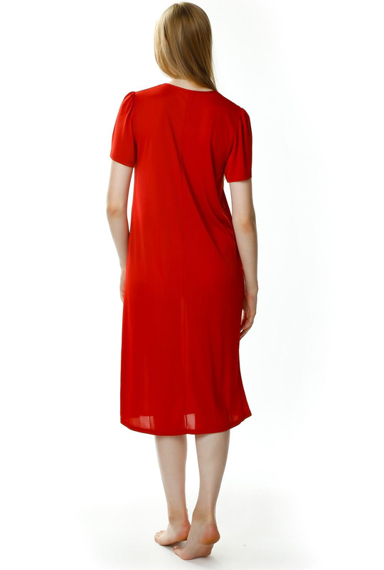 Kobieca koszula nocna Berenika 1693 ceglasty - Mewa