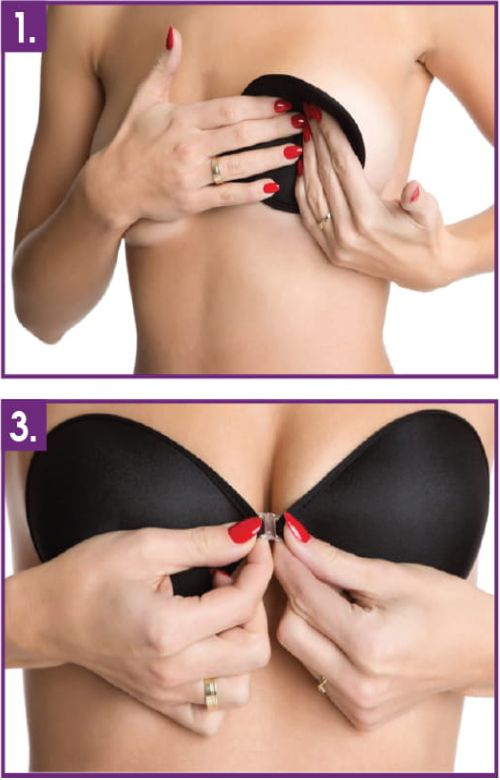 Biustonosz samonośny push up Julimex - BS 02