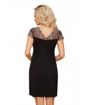 Elegancka koszula nocna Donna Emma z koronkowym wykończeniem S-6XL