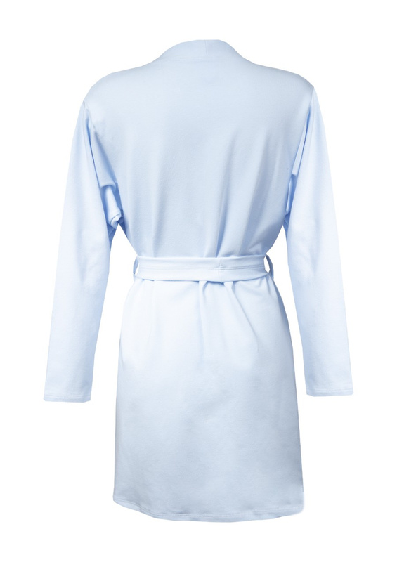 Szlafrok/Podomka bawełniana POLA - beż- Dkaren