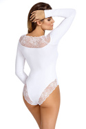 Body damskie z długim rękawem i koronką Babell MADDALENA