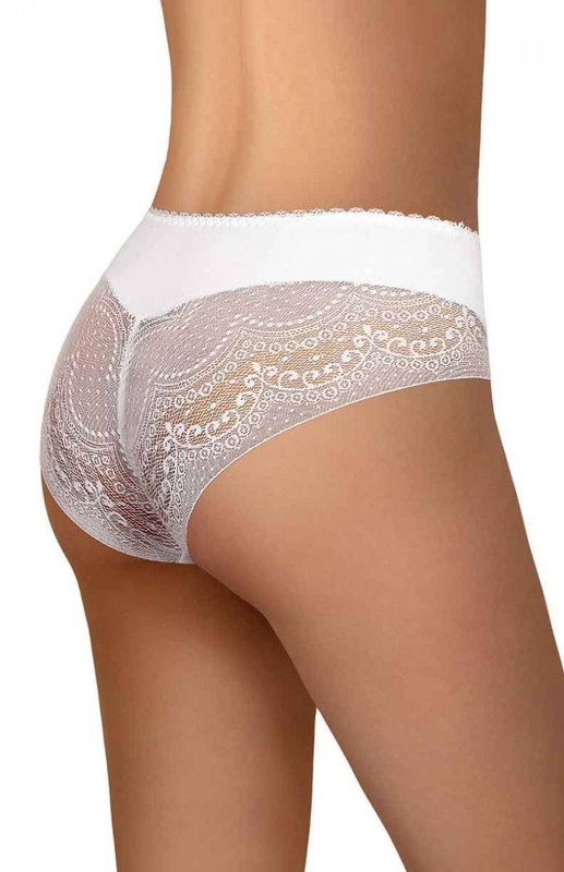 Czarne figi damskie koronkowe Modo 123