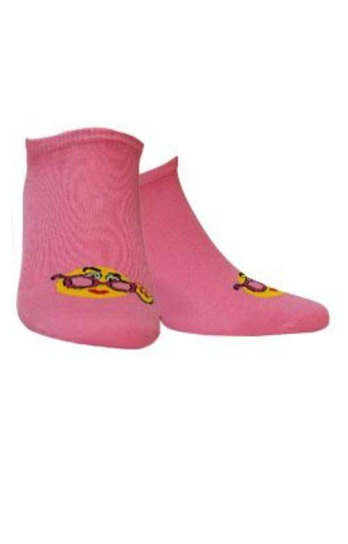 Stopki damskie Wola - Buźka - Emotki / turkusowe