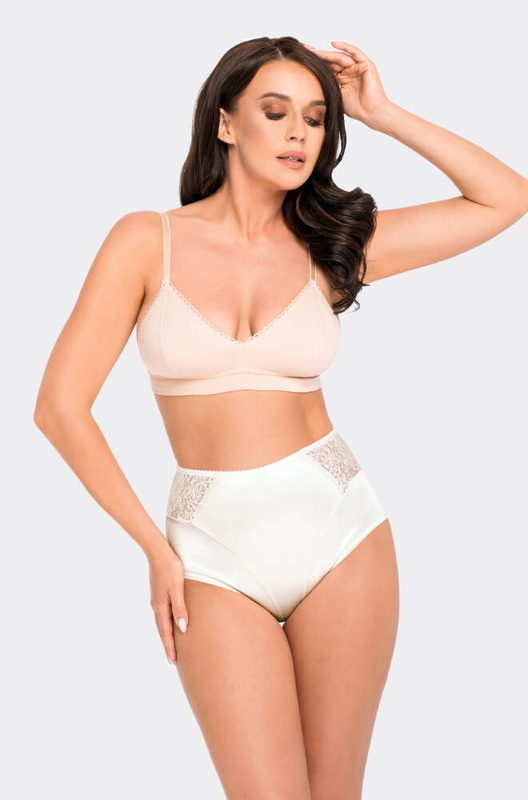 Modelujące eleganckie figi damskie Babell 103 ecru