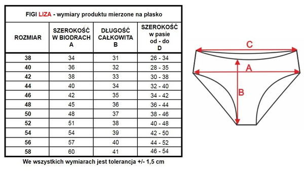 Figi damskie Liza wysoki stan z koronką kol. miętowy - Mewa