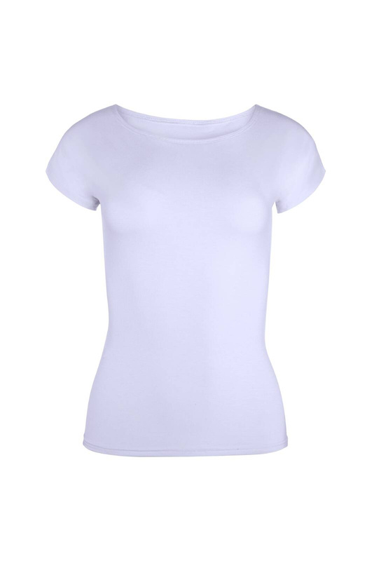 Gładka bluzka damska Babell Kiti LAWENDA