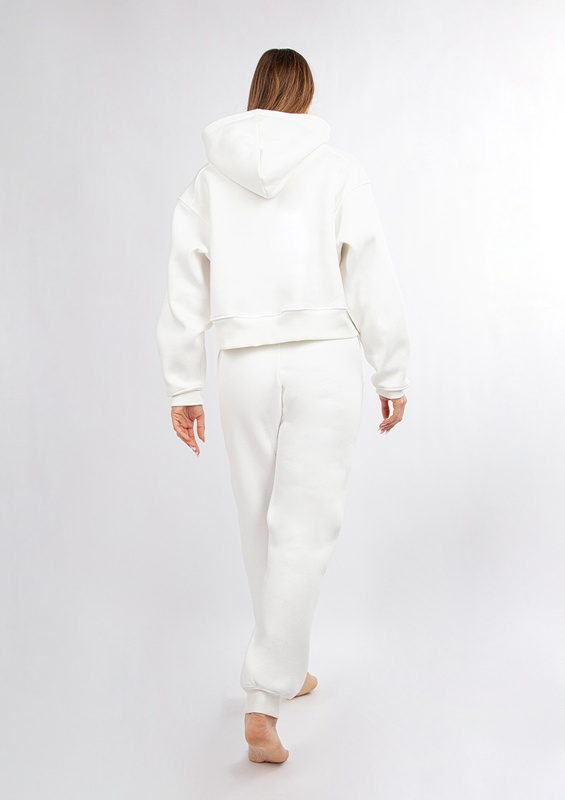 Ciepły komplet dresowy, bawełniany Dk-k-b16 jasny róż Dkaren