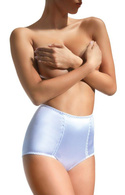 Wysokie gładkie majtki modelujące Babell 106 białe