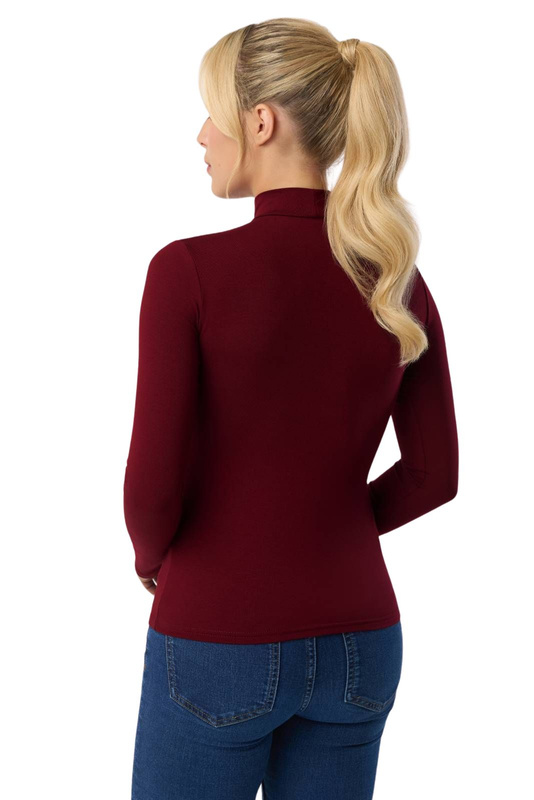 Półgolf damski Babell RESTA w kolorze bordo