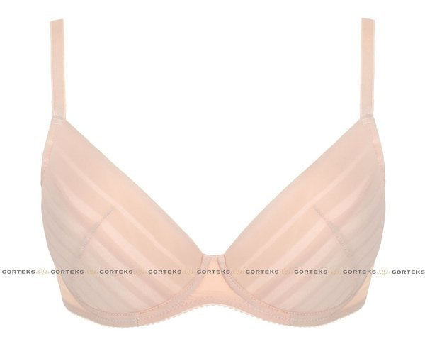 Biustonosz push-up - beżowy Gorteks Luna /B1