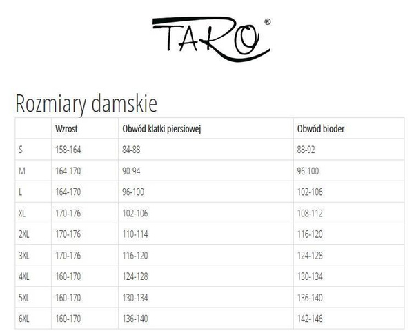 Koszula nocna plus size Taro 3374 Tara