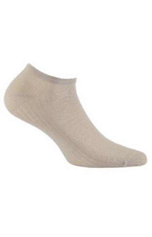 Ultra cienkie stopki damskie Wola - Light Cotton beżowy