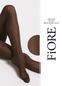 Rajstopy Fiore VELDA, wzór 3D melange