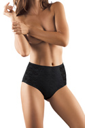 Bawełniane modelujące figi damskie Babell 070 czarne