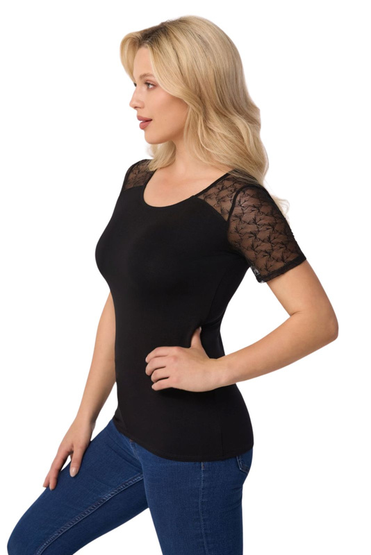 Czarna bluzka damska Babell ODETTA
