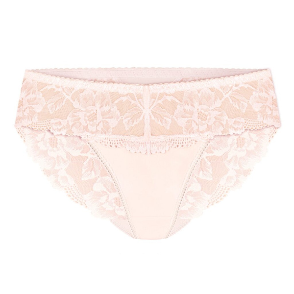 Koronkowy biustonosz push-up VENA VB-1181 w kolorze pudrowego różu