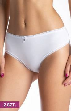 Figi damskie z koronką Lama 4000 Bikini 2 pary
