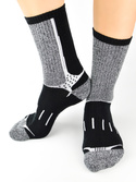 Skarpety męskie półfrotte sportowe SF032 mix - Noviti