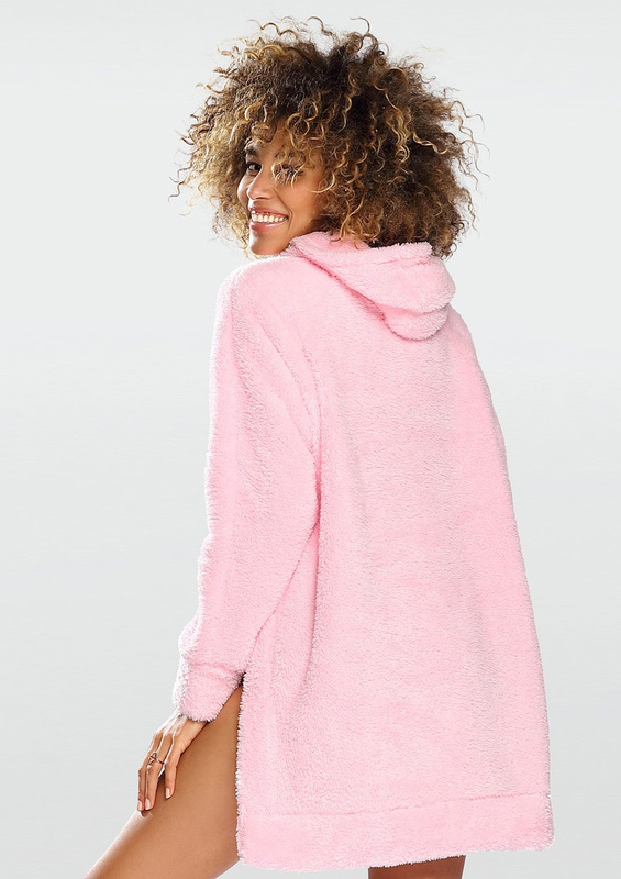 Bluza ARIELA - puch róż - Dkaren