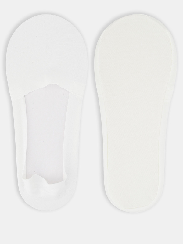 Stopki niskie laserowe silikon białe - Noviti SN044