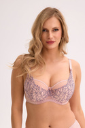 Biustonosz Semi-Soft Wendy róż 1331 - Gaia