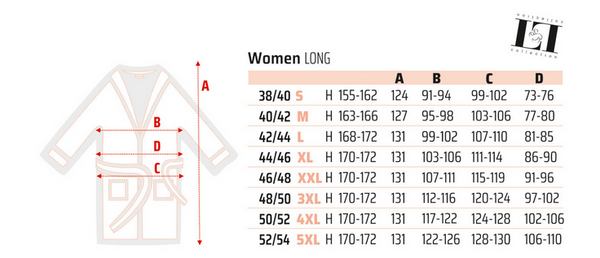 Długi jasnoróżowy szlafrok z kapturem L&L 2322 SOFT baletowy