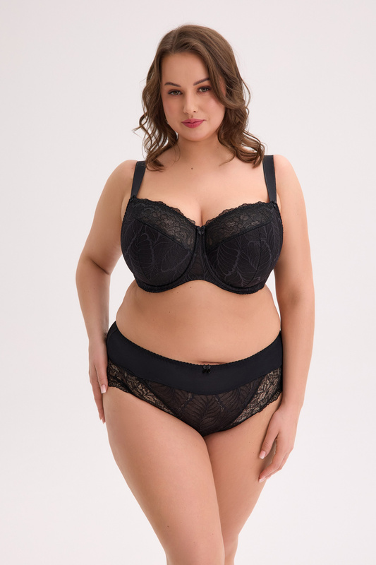 Biustonosz Semi-Soft Sandy Maxi czarny 594 - Gaia