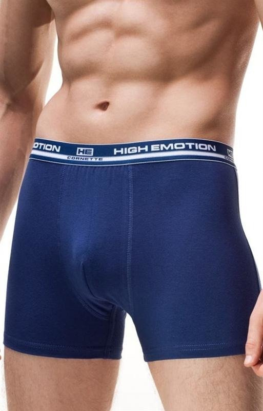 Gładkie bokserki Cornette High Emotion czarny