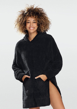 Bluza ARIELA - puch czarny  - Dkaren