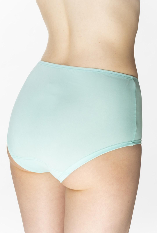 Gładkie figi damskie Eliza z wysokim stanem 4134 mięta - Mewa