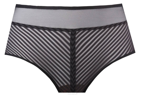 Tiulowe figi Unikat ZYTA wzór w paseczki