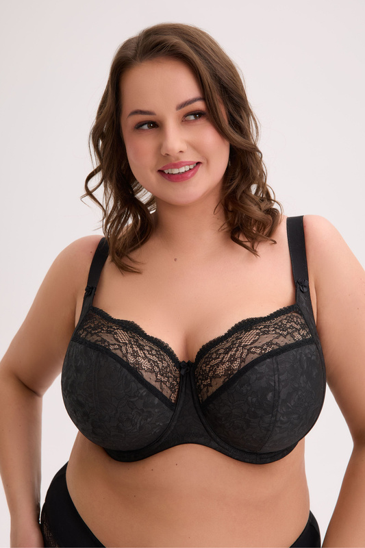 Biustonosz Soft Willow czarny 1320 - Gaia