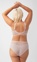 Miękki beżowy biustonosz Gorsenia K900 IDA na duże biusty