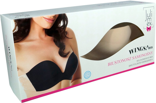 Samonośny cielisty biustonosz Julimex WINGS!BRA