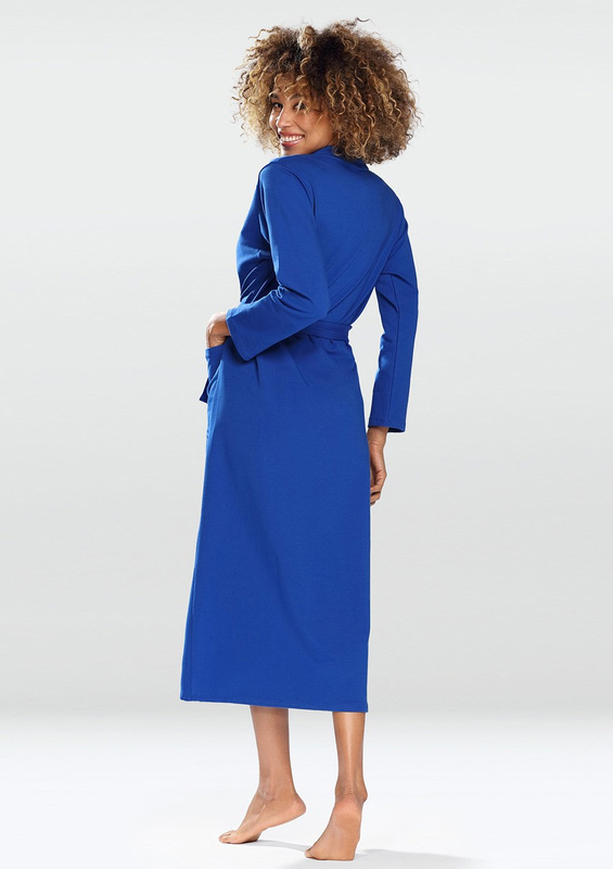 Bawełniany szlafrok/ podomka MELISSA - zieleń- Dkaren